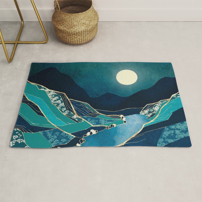 Spring River Night Rug Gallery Image 1