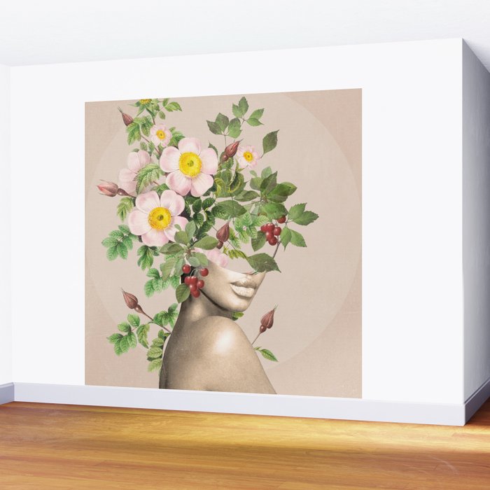 Floral beauty 14 Wall Mural Gallery Image 2