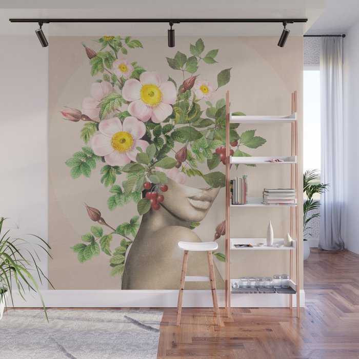 Floral beauty 14 Wall Mural Gallery Image 1