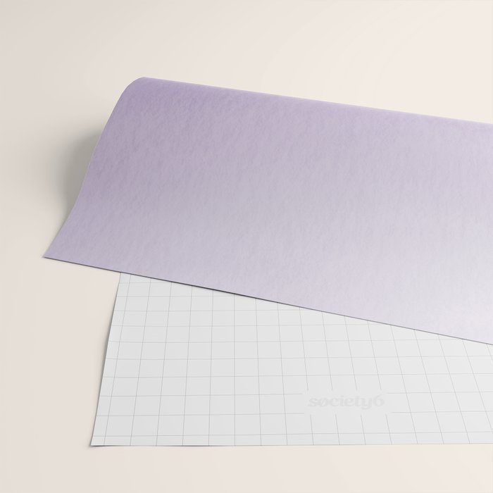 Inspired by Pantone Chive Blossom Purple 18-3634 Watercolor Abstract Art Wrapping Paper Gallery Image 2