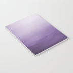 Inspired by Pantone Chive Blossom Purple 18-3634 Watercolor Abstract Art Notebook Gallery Image 3