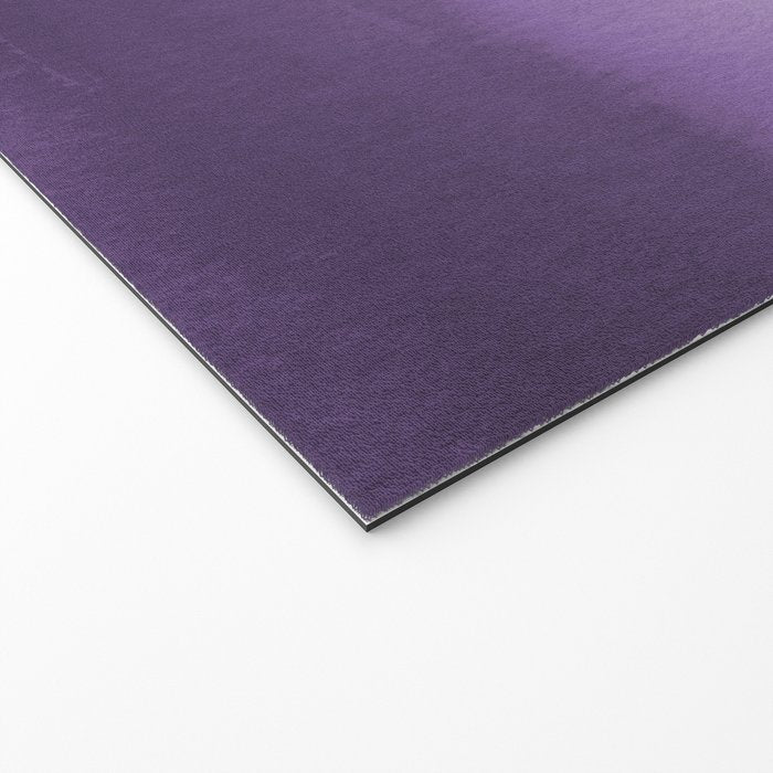 Inspired by Pantone Chive Blossom Purple 18-3634 Watercolor Abstract Art Welcome Mat Gallery Image 2