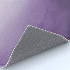 Inspired by Pantone Chive Blossom Purple 18-3634 Watercolor Abstract Art Rug Gallery Image 4
