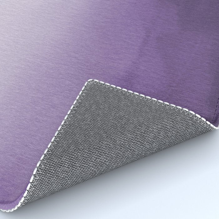 Inspired by Pantone Chive Blossom Purple 18-3634 Watercolor Abstract Art Rug Gallery Image 4