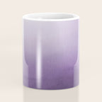 Inspired by Pantone Chive Blossom Purple 18-3634 Watercolor Abstract Art Coffee Mug Gallery Image 4