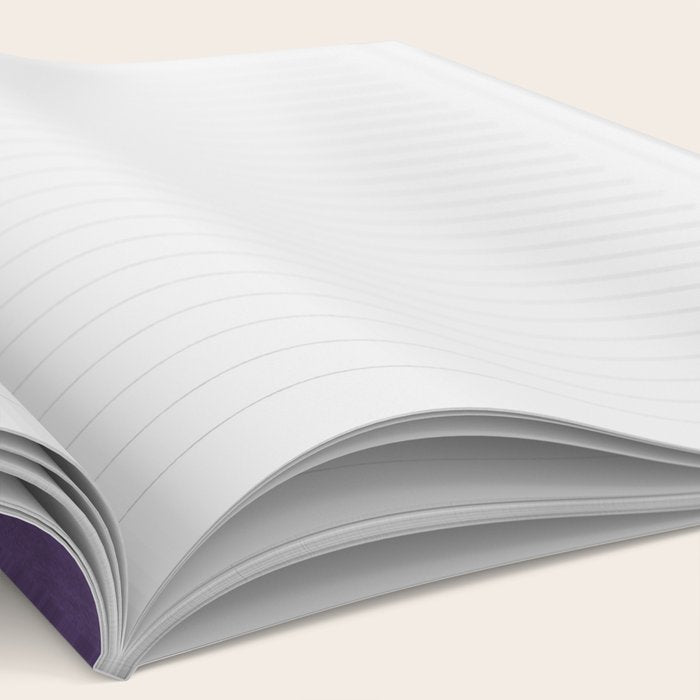 Inspired by Pantone Chive Blossom Purple 18-3634 Watercolor Abstract Art Notebook Gallery Image 2
