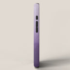 Inspired by Pantone Chive Blossom Purple 18-3634 Watercolor Abstract Art iPhone Case Gallery Image 2