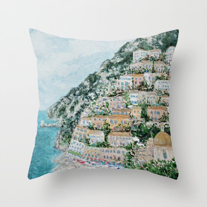 Positano Throw Pillow Gallery Image 6