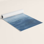 Indigo Abstract Painting | No. 4 Yoga Mat Gallery Image 2