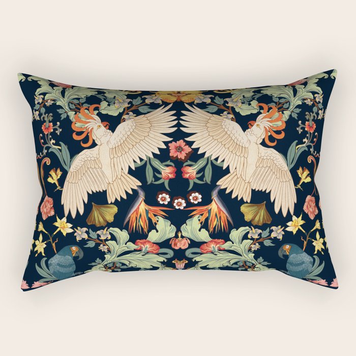 Victorian Midnight III Rectangular Pillow Gallery Image 2