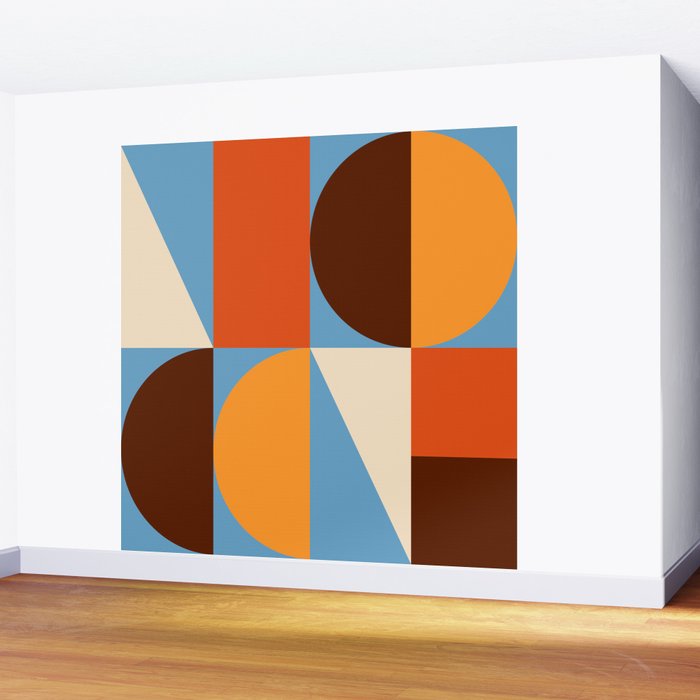 Mid Century 40B Wall Mural Gallery Image 2
