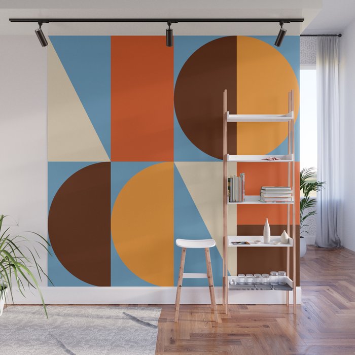 Mid Century 40B Wall Mural Gallery Image 1