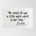 Fan-favorite Fitz Quote Rug Gallery Image 2