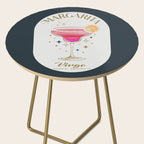 Margarita Cocktail Zodiac Sign Side Table Gallery Image 2