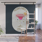Margarita Cocktail Zodiac Sign Wall Mural Gallery Image 1