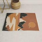 Minimal Abstract Art Landscape 03 Rug Gallery Image 1