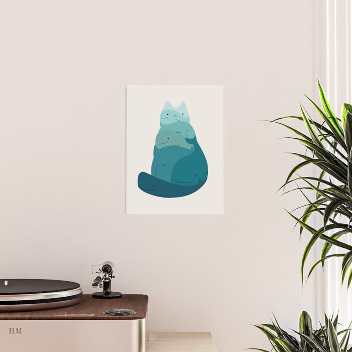 Cat Landscape 171: A Hungry Cat Poster Gallery Image 2