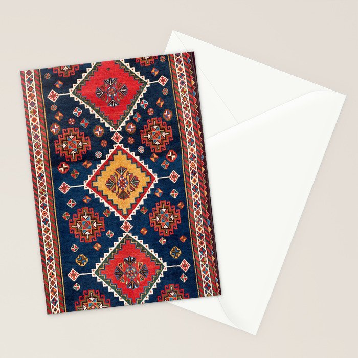 Luri Gabbeh Fars Southwest Persian Rug Print Stationery Card Gallery Image 2