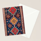Luri Gabbeh Fars Southwest Persian Rug Print Stationery Card Gallery Image 2