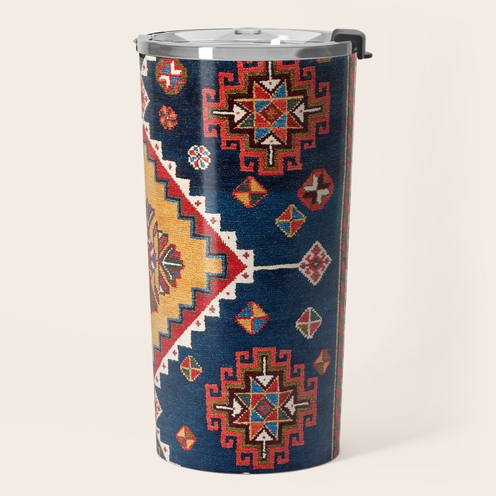 Luri Gabbeh Fars Southwest Persian Rug Print Travel Mug Gallery Image 2