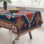 Luri Gabbeh Fars Southwest Persian Rug Print Tablecloth Gallery Image 3