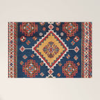 Luri Gabbeh Fars Southwest Persian Rug Print Welcome Mat Gallery Image 1