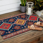 Luri Gabbeh Fars Southwest Persian Rug Print Outdoor Rug Gallery Image 2