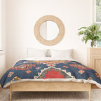 Luri Gabbeh Fars Southwest Persian Rug Print Duvet Cover Gallery Image 3