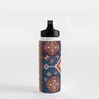 Luri Gabbeh Fars Southwest Persian Rug Print Water Bottle Gallery Image 3