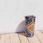 Luri Gabbeh Fars Southwest Persian Rug Print Travel Mug Gallery Image 4