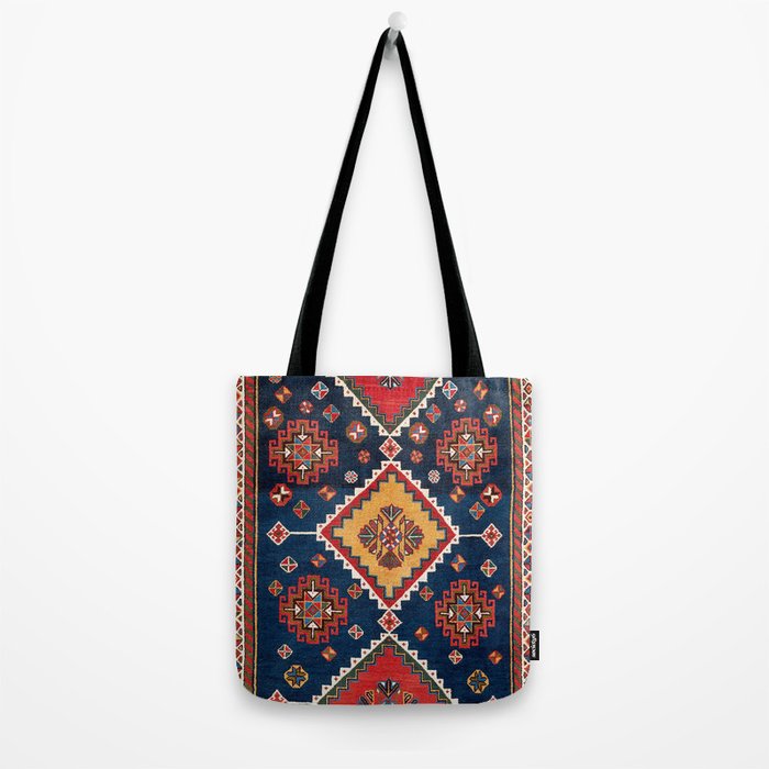 Luri Gabbeh Fars Southwest Persian Rug Print Tote Bag Gallery Image 2