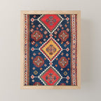 Luri Gabbeh Fars Southwest Persian Rug Print Mini Art Print Gallery Image 1