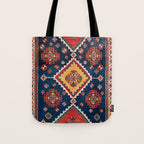 Luri Gabbeh Fars Southwest Persian Rug Print Tote Bag Gallery Image 1