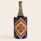 Luri Gabbeh Fars Southwest Persian Rug Print Wine Chiller Gallery Image 1