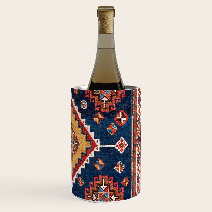Luri Gabbeh Fars Southwest Persian Rug Print Wine Chiller Gallery Image 3