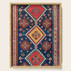 Luri Gabbeh Fars Southwest Persian Rug Print Serving Tray Gallery Image 1