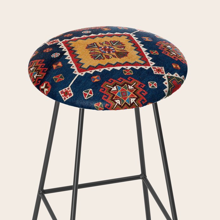 Luri Gabbeh Fars Southwest Persian Rug Print Stool Gallery Image 2