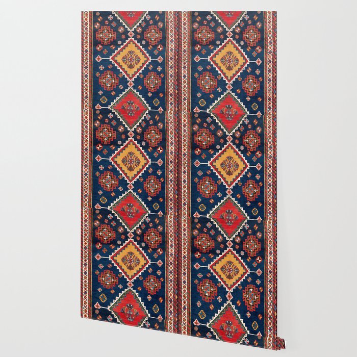 Luri Gabbeh Fars Southwest Persian Rug Print Wallpaper Gallery Image 2