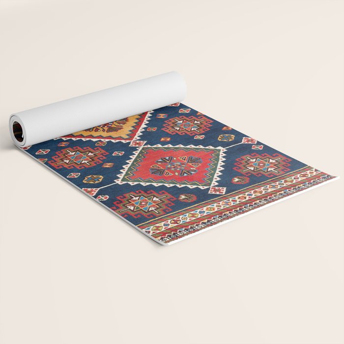 Luri Gabbeh Fars Southwest Persian Rug Print Yoga Mat Gallery Image 2