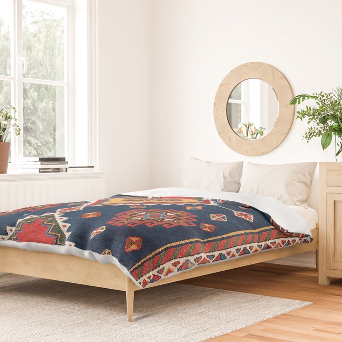 Luri Gabbeh Fars Southwest Persian Rug Print Duvet Cover Gallery Image 2