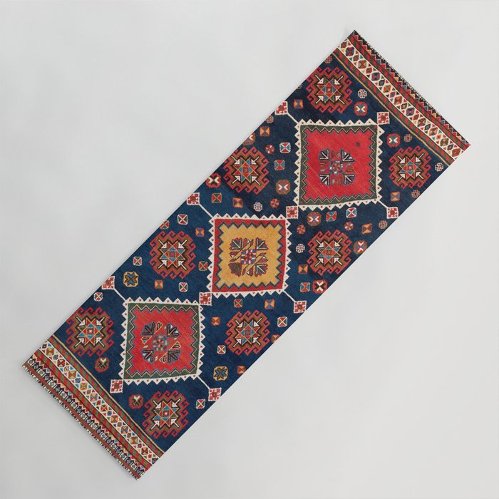 Luri Gabbeh Fars Southwest Persian Rug Print Yoga Mat Gallery Image 1