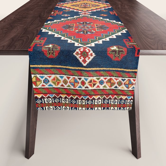 Luri Gabbeh Fars Southwest Persian Rug Print Table Runner Gallery Image 1