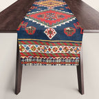 Luri Gabbeh Fars Southwest Persian Rug Print Table Runner Gallery Image 1