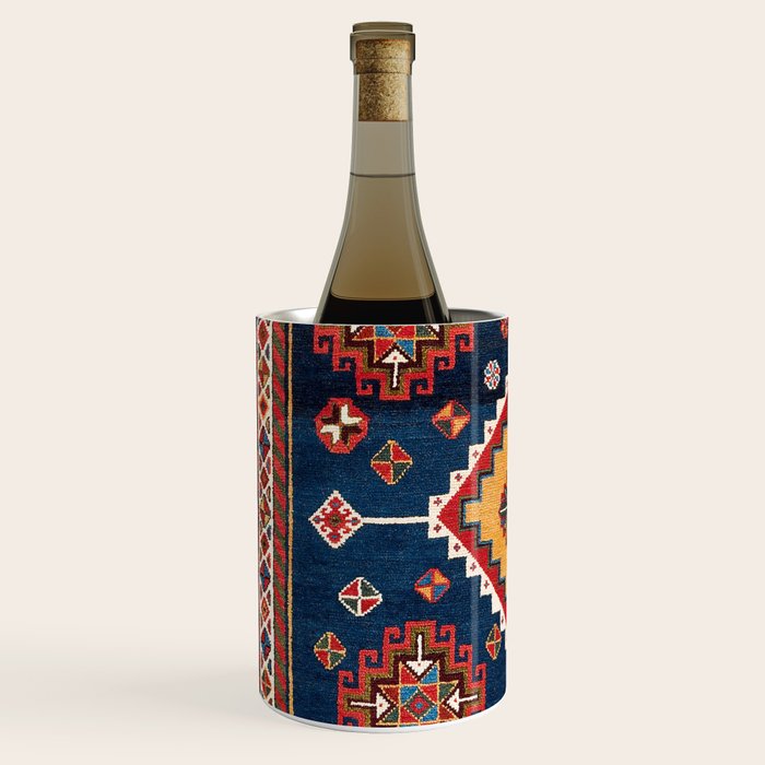 Luri Gabbeh Fars Southwest Persian Rug Print Wine Chiller Gallery Image 2