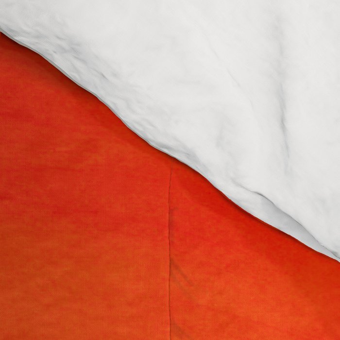 Colorful Mid Century Modern Abstract Fun Shapes Patterns Space Age Orange Yellow Orbit Bubbles Comforter Gallery Image 4
