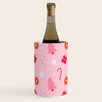 Christmas Fun - Pink Palette  Wine Chiller Gallery Image 2