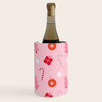 Christmas Fun - Pink Palette  Wine Chiller Gallery Image 3