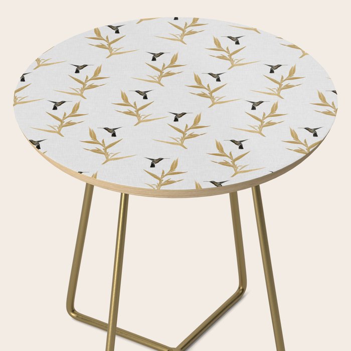 Hummingbird & Flower II Side Table Gallery Image 2
