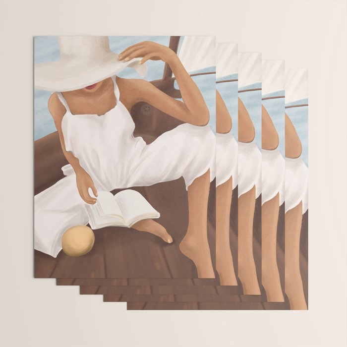 Summer Reading I Wrapping Paper Gallery Image 3