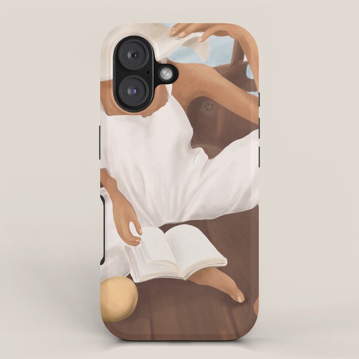 Summer Reading I iPhone Case Gallery Image 1